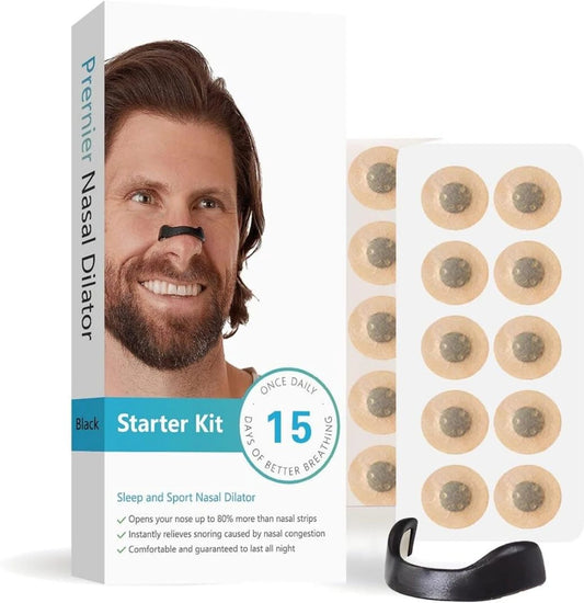 Velora BreatheEasy Magnetic Nasal Strips (15 pcs)