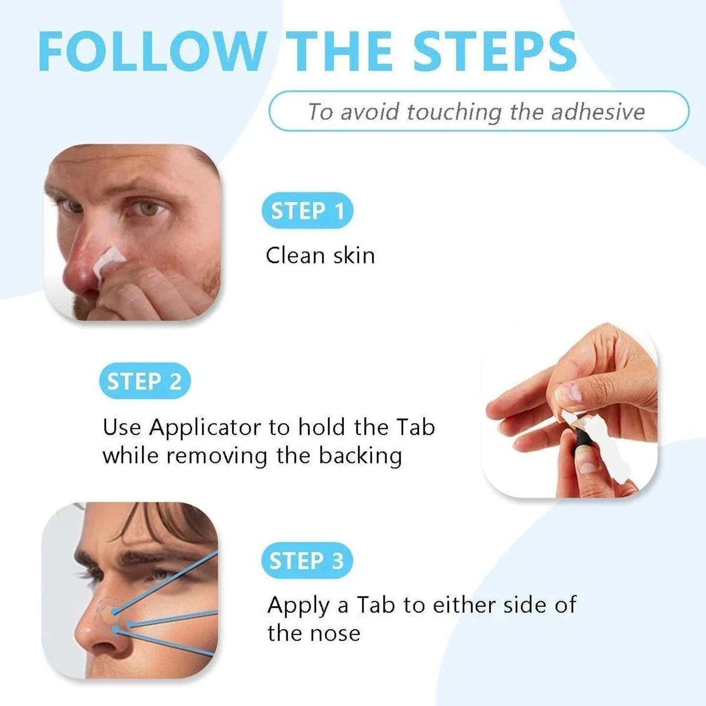 Velora BreatheEasy Magnetic Nasal Strips (15 pcs)