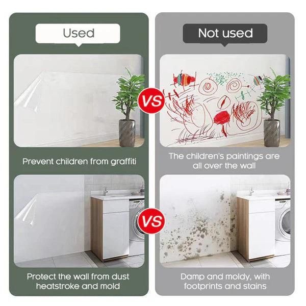 SafeShield Transparent Wall Film – Buy 1 Get 1