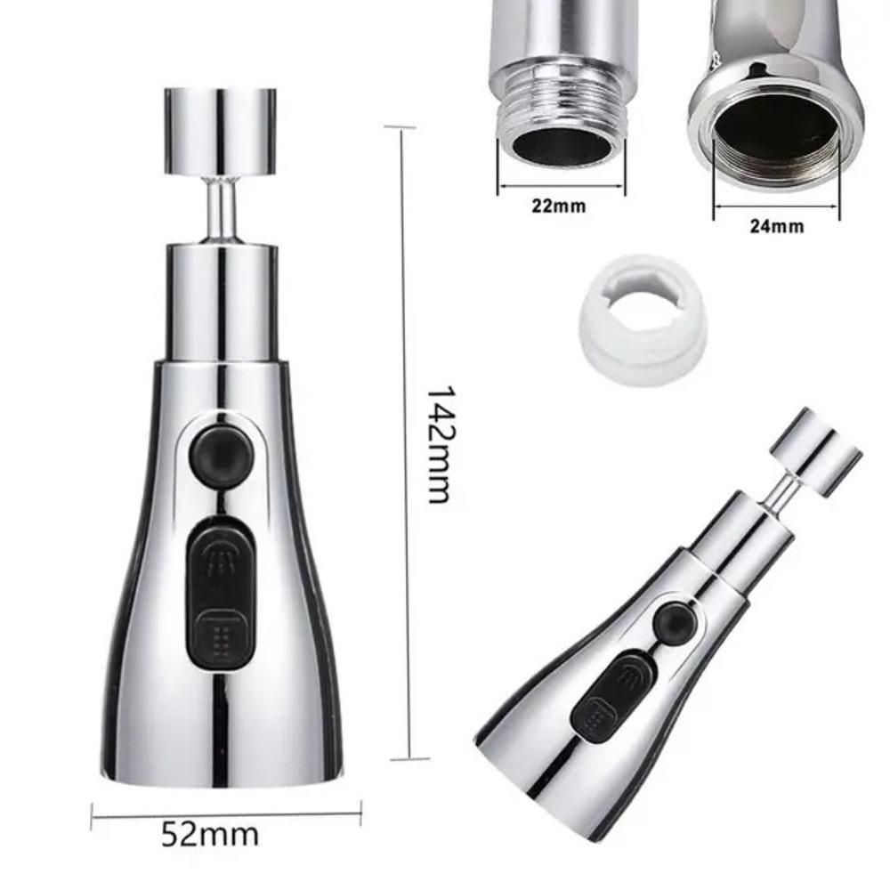 AquaFlow™ 3-Mode Kitchen Faucet Nozzle