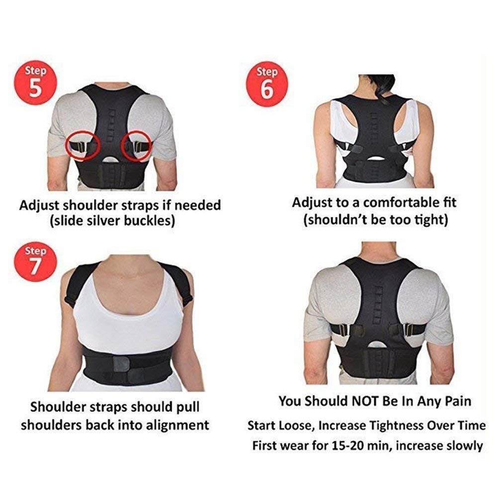 Velora™ Adjustable Posture Corrector – Back, Neck & Shoulder Support