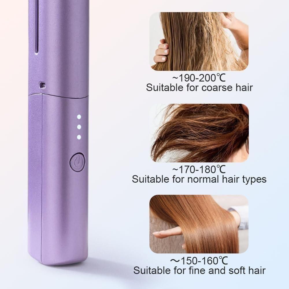 Velora GlamGo™ Cordless Mini Straightener