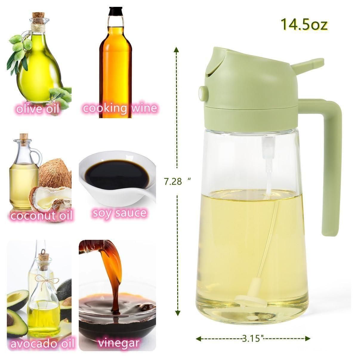 DuoMist 500ml Dual-Mode Oil Dispenser