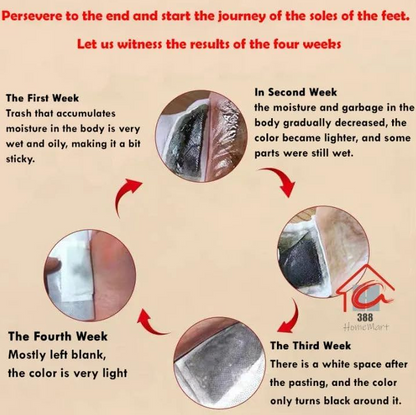 Kinoki 100% Herbal & Gentle Ingredient Detox Foot Pads