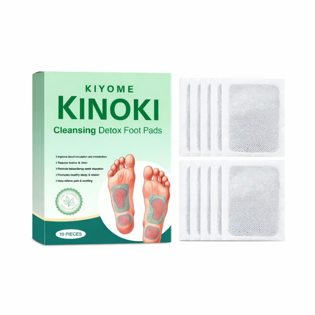 Kinoki 100% Herbal & Gentle Ingredient Detox Foot Pads