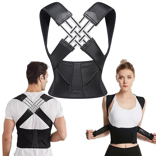 Velora™ Adjustable Posture Corrector – Back, Neck & Shoulder Support